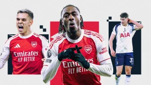 Hasil Arsenal vs Tottenham: Eze Cetak Hat-trick, The Gunners Kian Kokoh di Puncak Klasemen